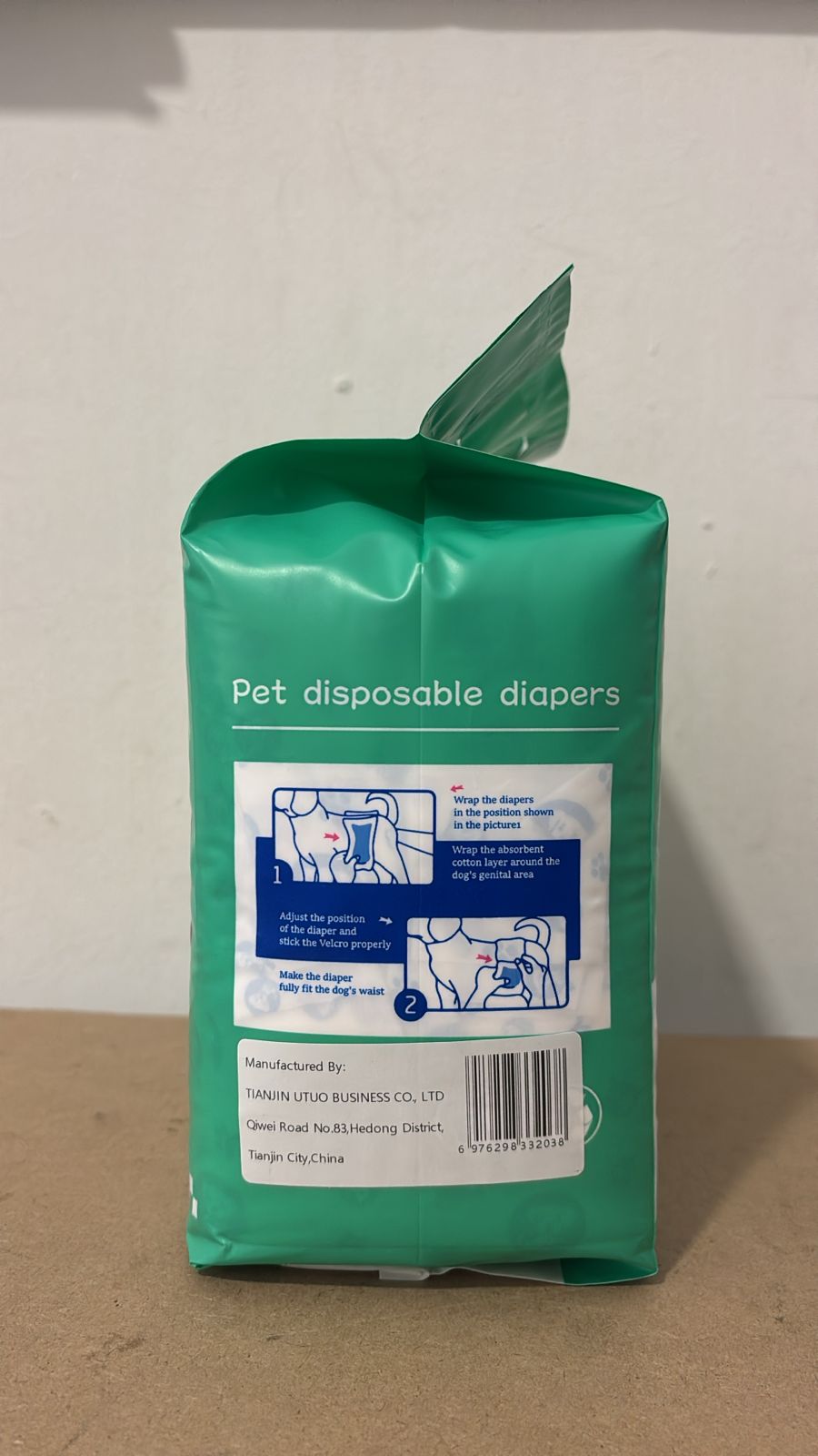 Pañales para Perros Macho Talla XL - Pack 10 Unidades - image 3