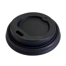 Tapas negras para vaso polipapel de 8 Oz. - image 3
