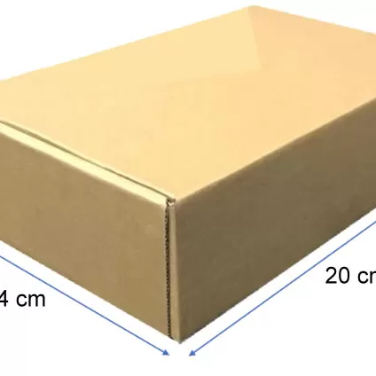 Cajas Kraft Multiuso Auto Armable, 20x14x6 Cms