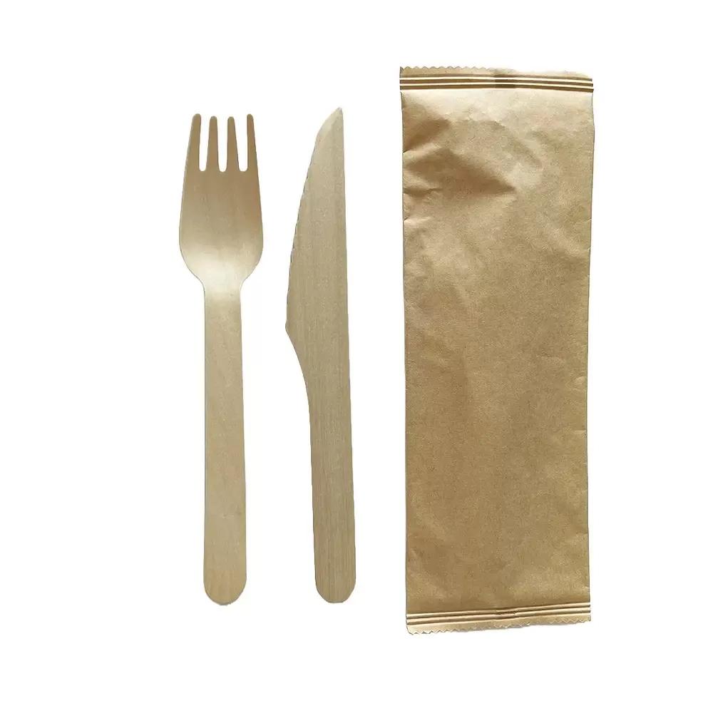 Kit Tenedor + Cuchillo Embolsado.