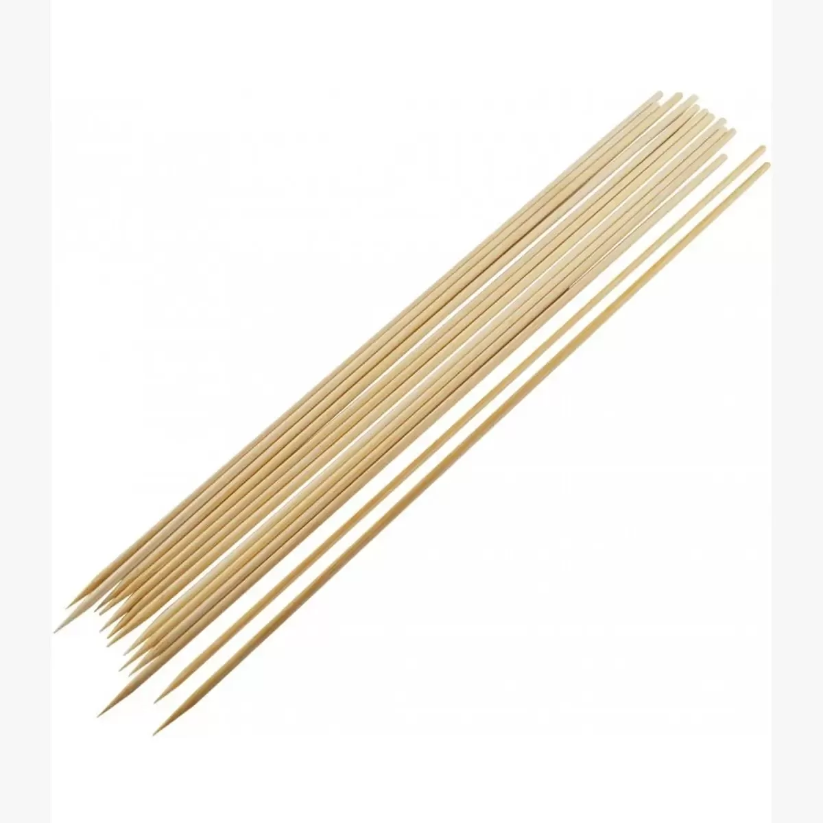 Brochetas de Bamboo 250 mm × 2,5mm