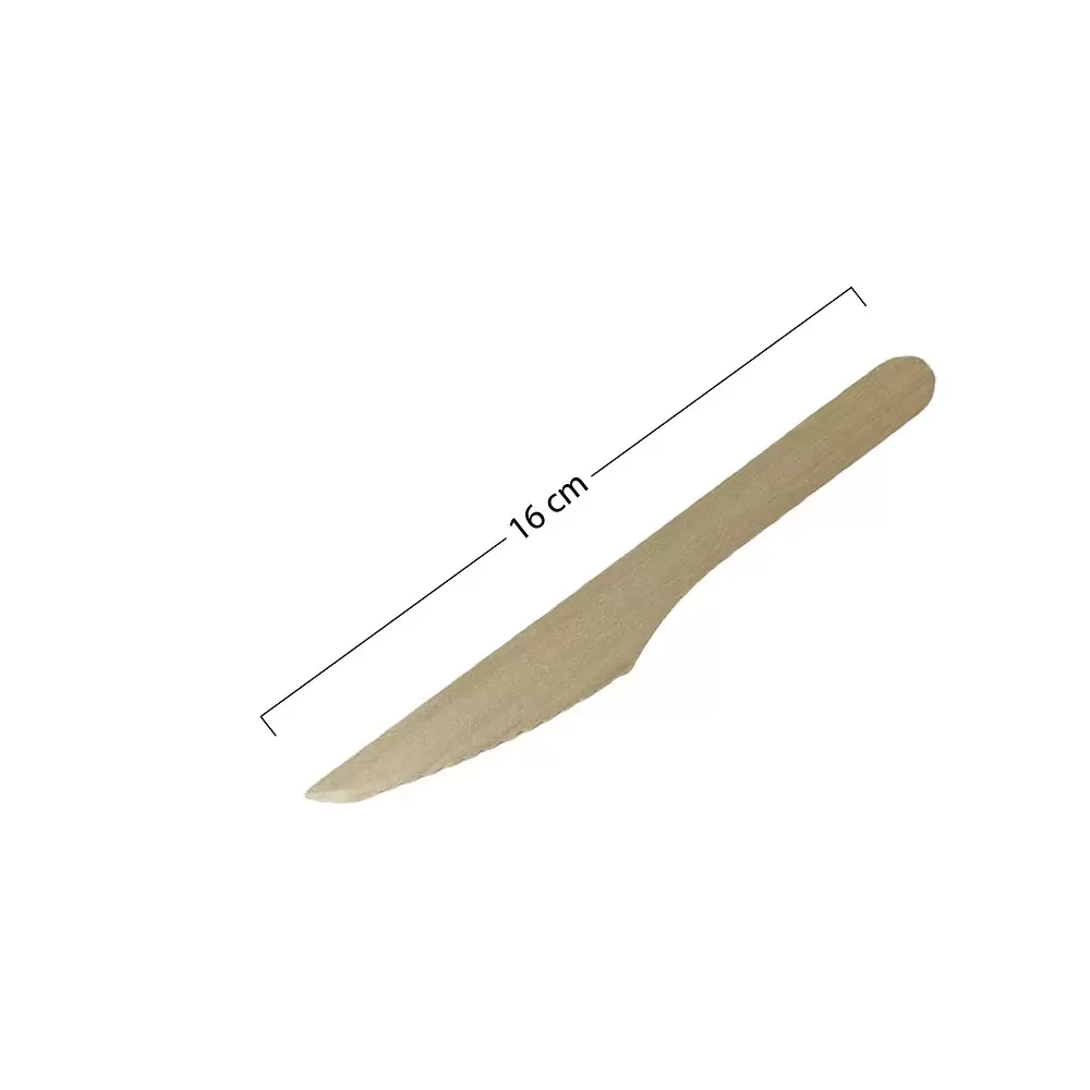 Cuchillos de Madera 16 Cm.
