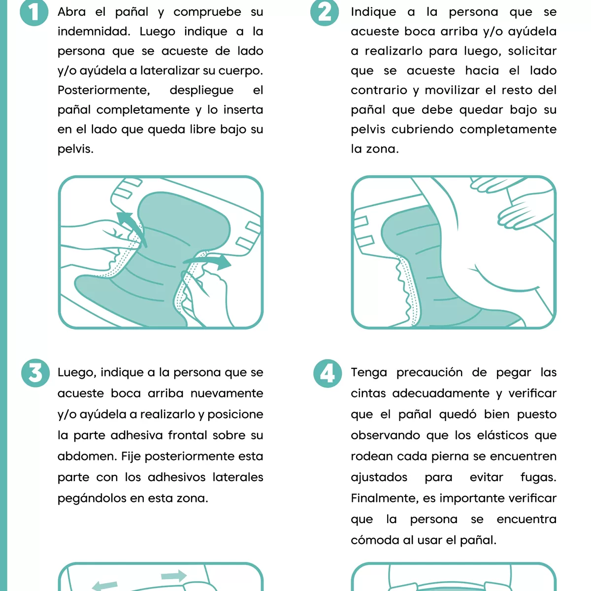 Pañal Adulto L, Incontinencia Fuerte. La Mejor Calidad. L - image 3