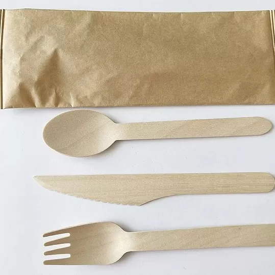 Kit Tenedor + Cuchillo + Cuchara Embolsado