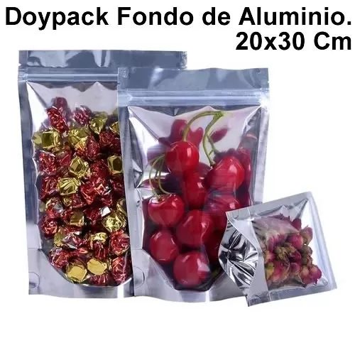 Doypack Fondo de Aluminio 20x30