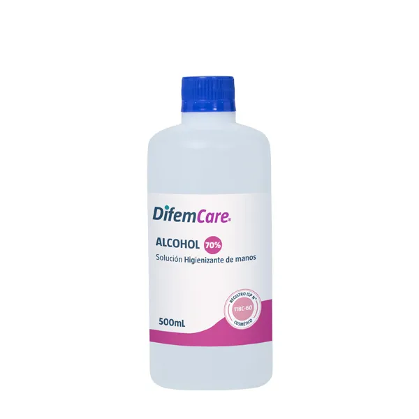Alcohol Higienizante de manos 70% 500 ml (Oferta)