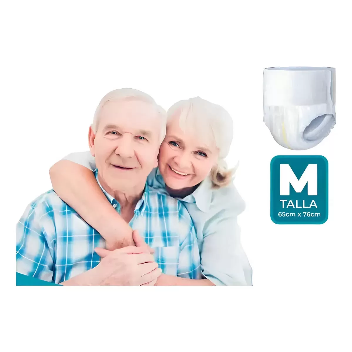 Pañales Adulto tipo Calzon. Talla M